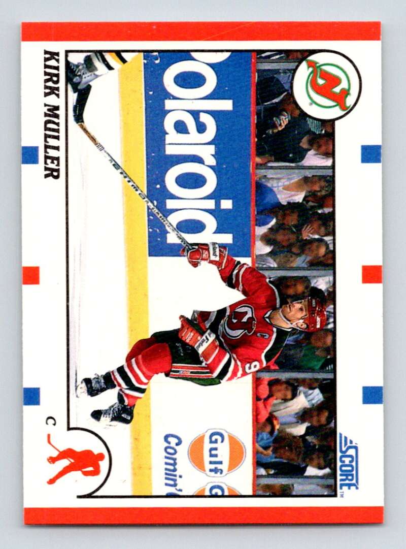 #160 Kirk Muller - New Jersey Devils - 1990-91 Score American Card