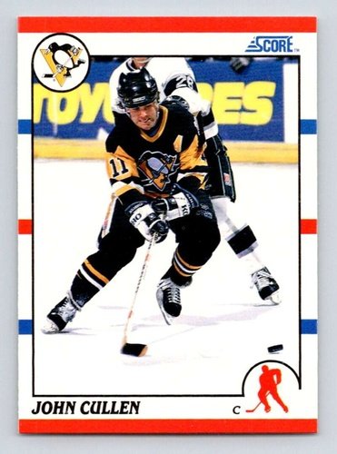 #164 John Cullen - Pittsburgh Penguins - 1990-91 Score American Hockey