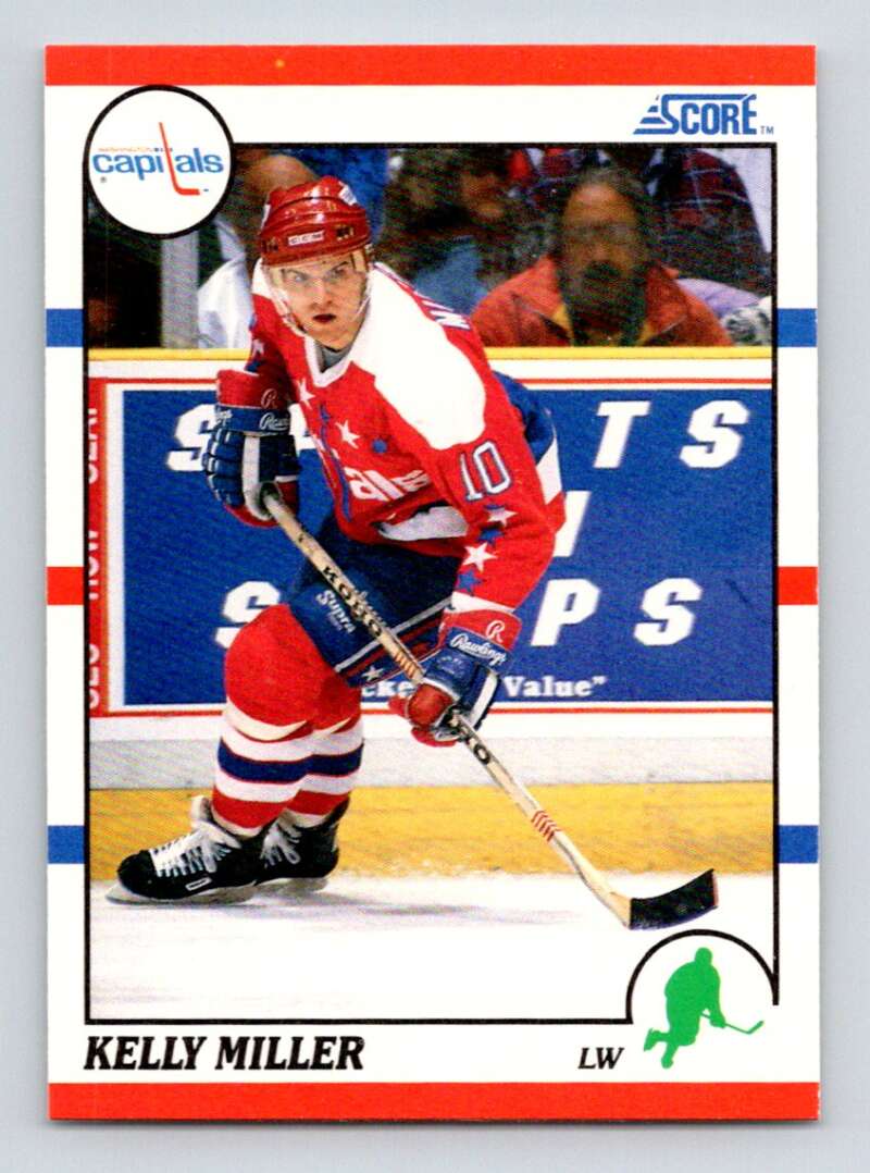 #168 Kelly Miller - Washington Capitals - 1990-91 Score American Hockey