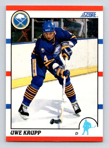 #169 Uwe Krupp - Buffalo Sabres - 1990-91 Score American Hockey