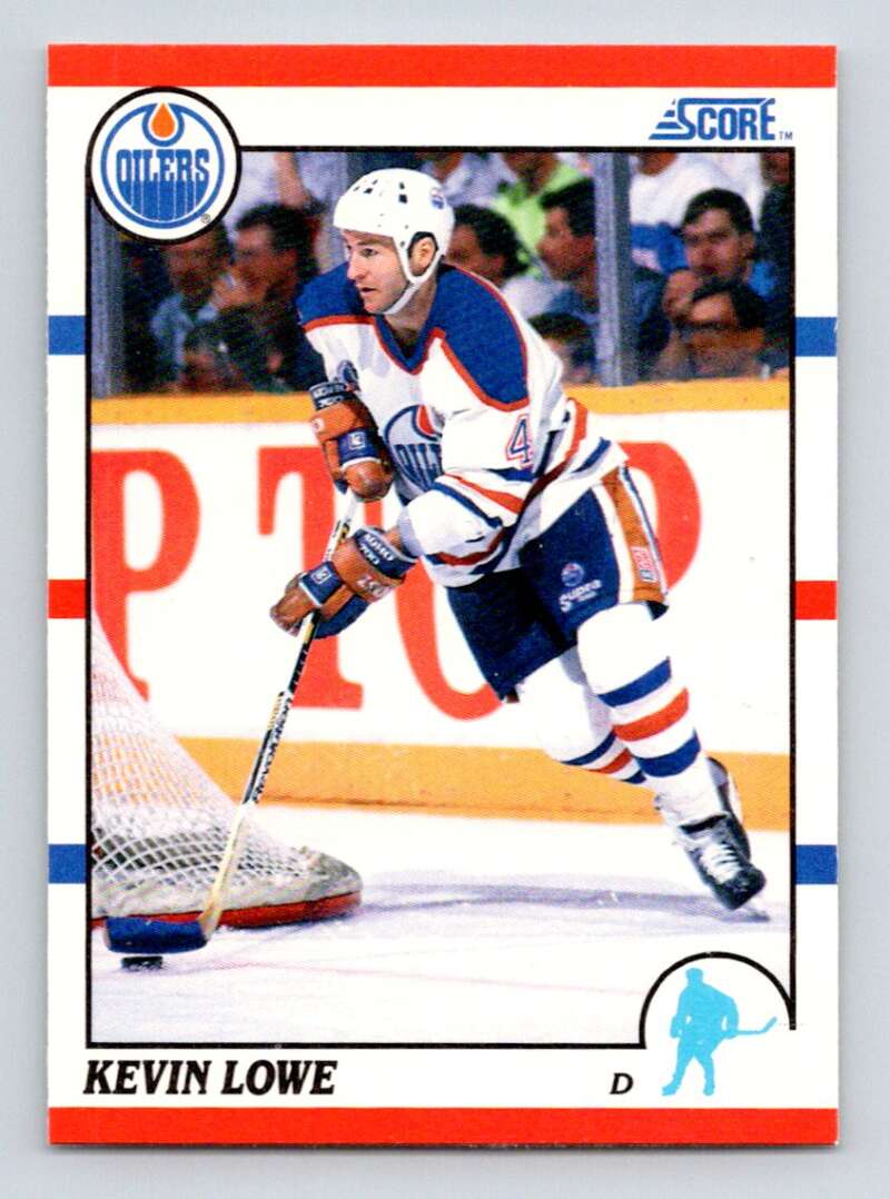 #170 Kevin Lowe - Edmonton Oilers - 1990-91 Score American Hockey