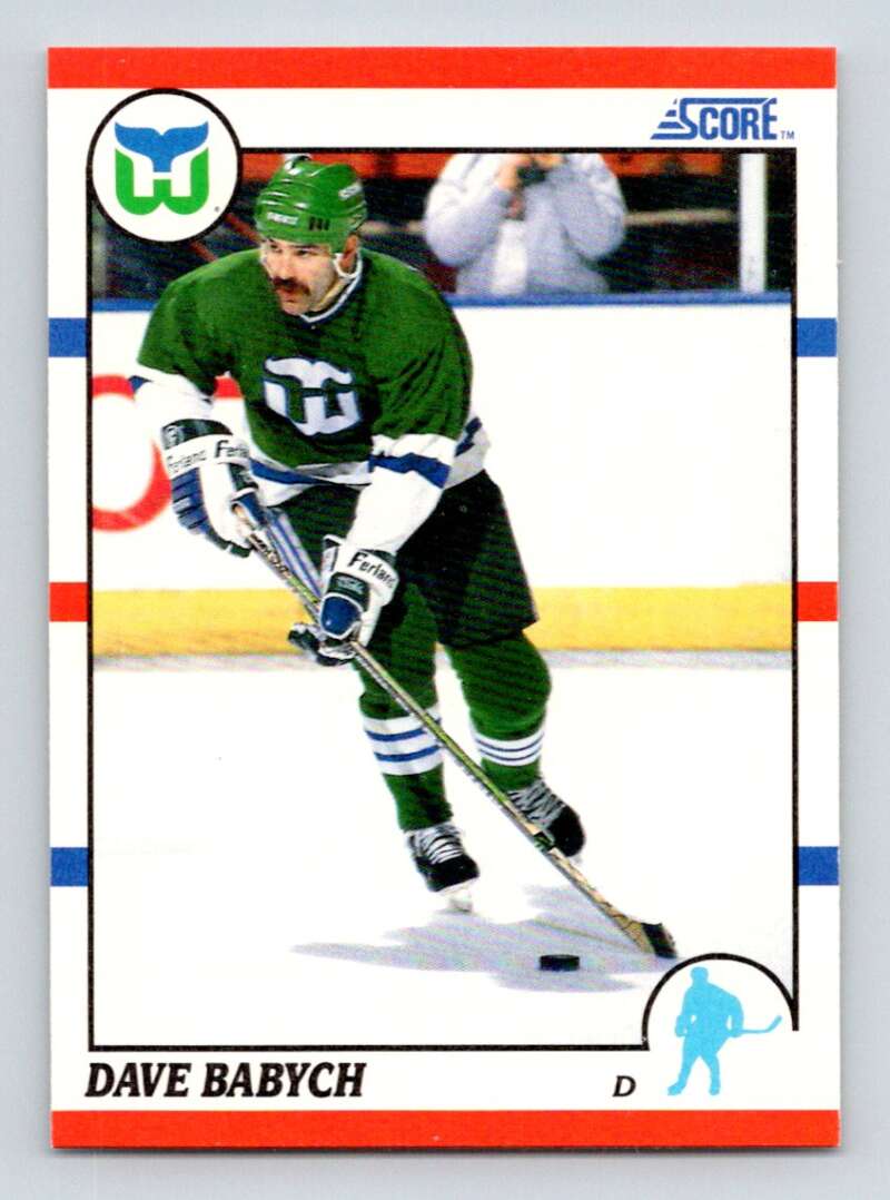 #172 Dave Babych - Hartford Whalers - 1990-91 Score American Card