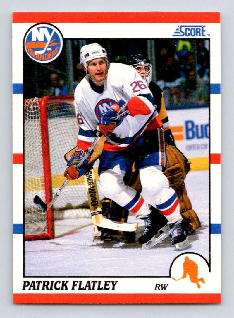 #174 Patrick Flatley -New York Islanders - 1990-91 Score American Card
