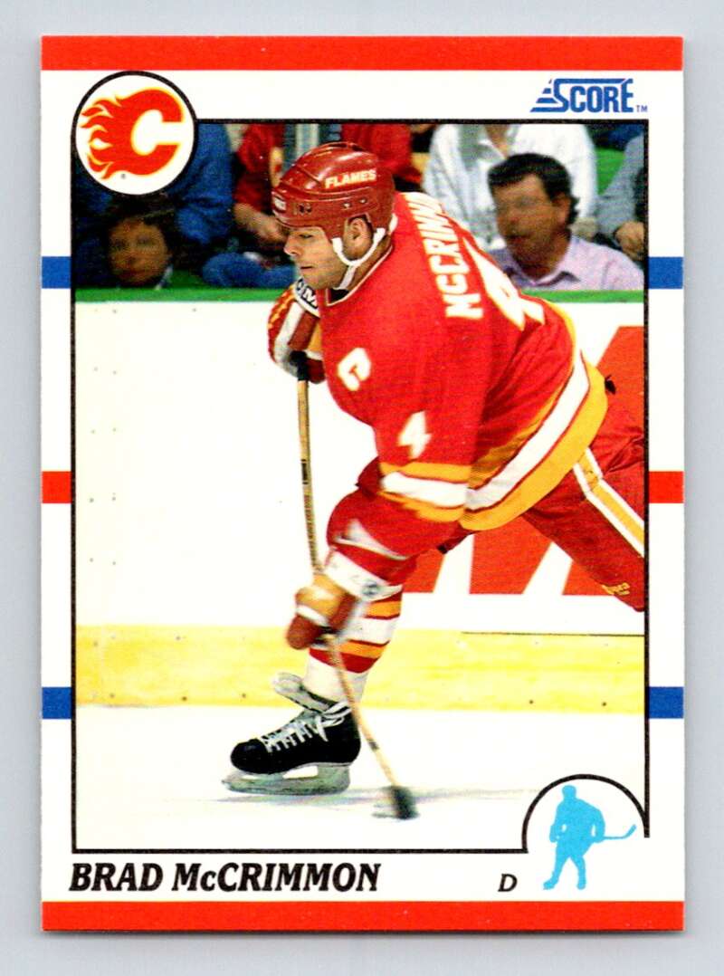 #184 Brad McCrimmon - Calgary Flames - 1990-91 Score American Hockey
