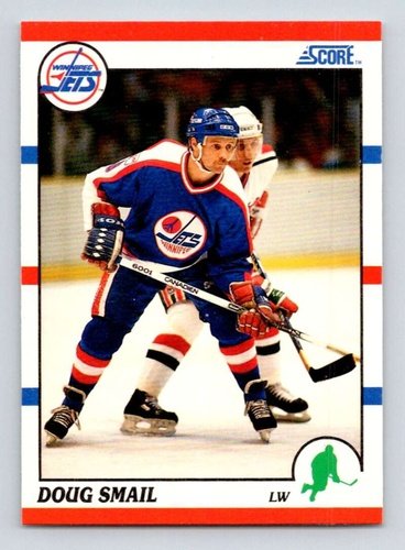 #196 Doug Smail - Winnipeg Jets - 1990-91 Score American Hockey