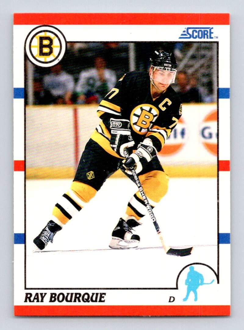 #200 Ray Bourque - Boston Bruins - 1990-91 Score American Card