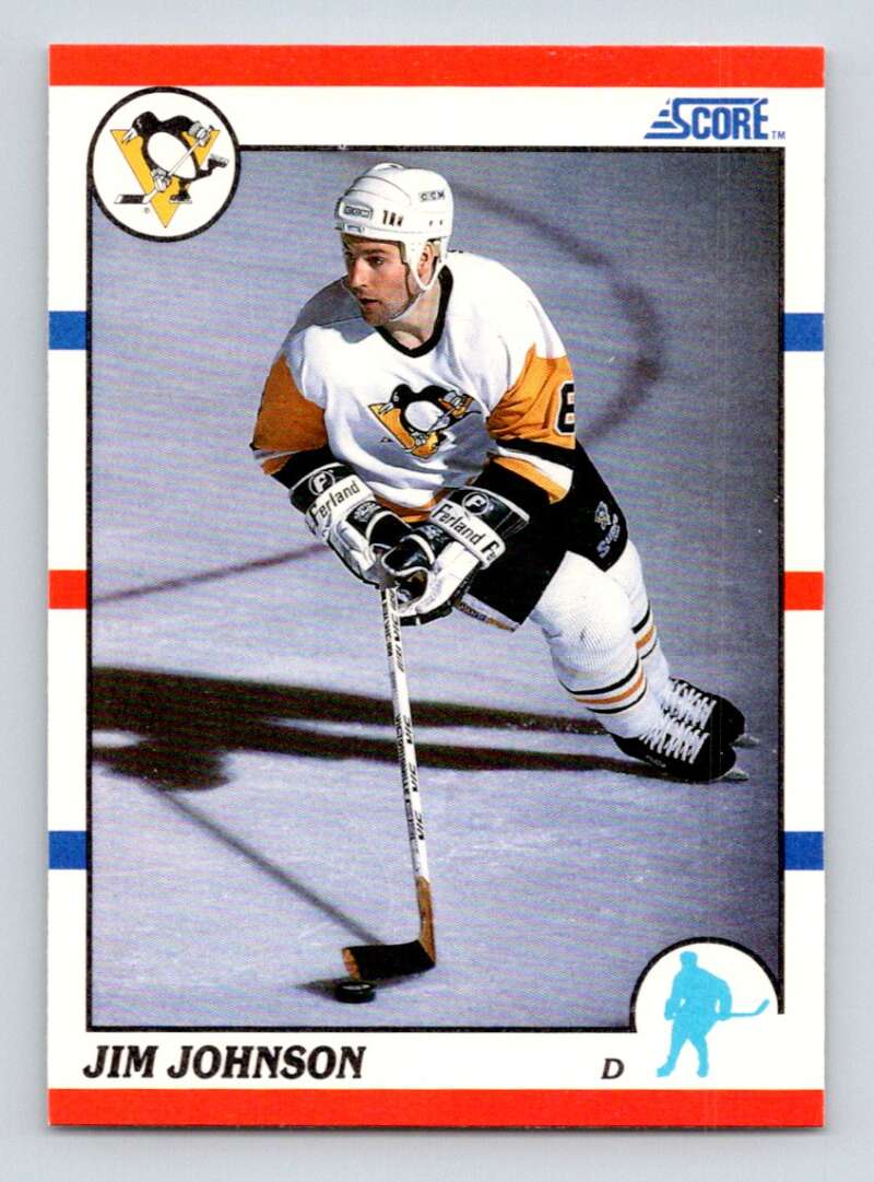 #202 Jim Johnson - Pittsburgh Penguins - 1990-91 Score American Hockey