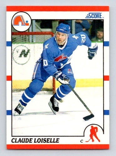 #207 Claude Loiselle - Quebec Nordiques - 1990-91 Score American Hockey