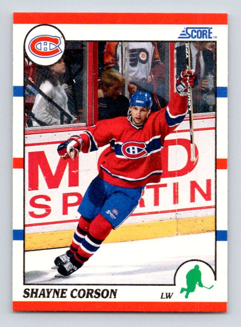 #213 Shayne Corson - Montreal Canadiens - 1990-91 Score American Hockey