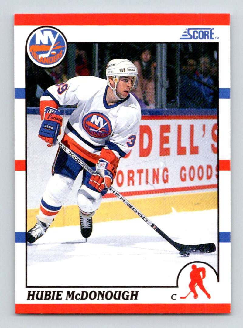 #222 Hubie McDonough - New York Islanders RC - 1990-91 Score American Card
