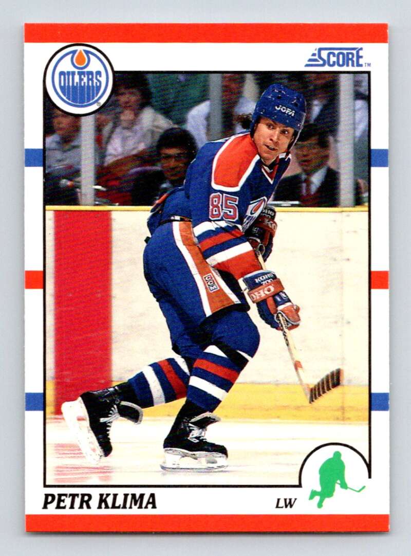#232 Petr Klima - Edmonton Oilers - 1990-91 Score American Hockey