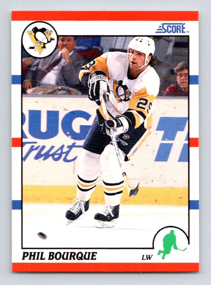 #234 Phil Bourque - Pittsburgh Penguins - 1990-91 Score American Hockey