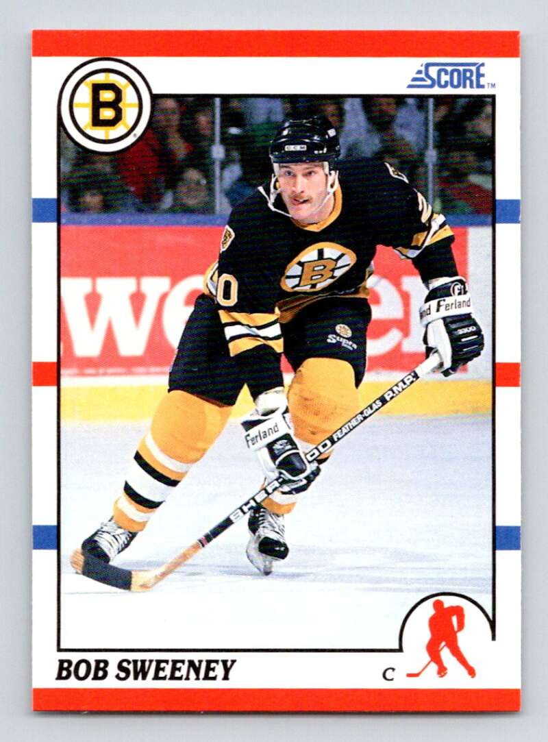 #235 Bob Sweeney - Boston Bruins - 1990-91 Score American Card