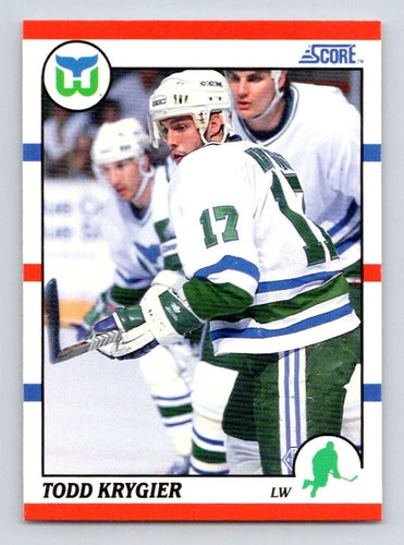 #237 Todd Krygier- Hartford Whalers - 1990-91 Score American Hockey