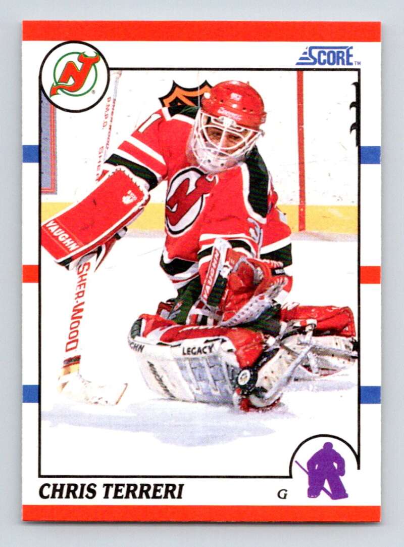 #239 Chris Terreri - New Jersey Devils - 1990-91 Score American Hockey