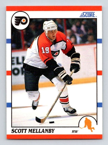 #242 Scott Mellanby - Philadelphia Flyers - 1990-91 Score American Hockey