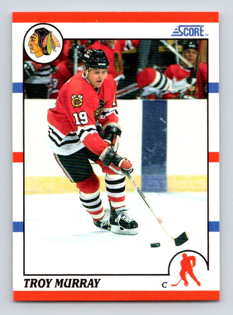 #243 Troy Murray - Chicago Blackhawks - 1990-91 Score American Card