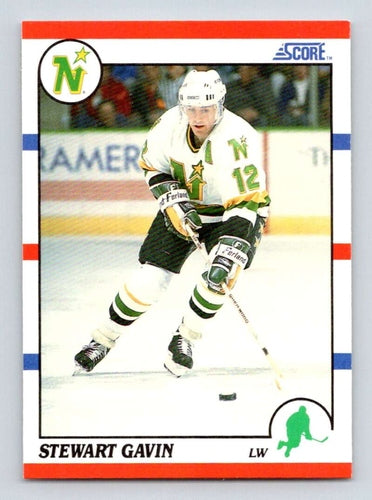 #244 Stewart Gavin - Minnesota North Stars - 1990-91 Score American Hockey