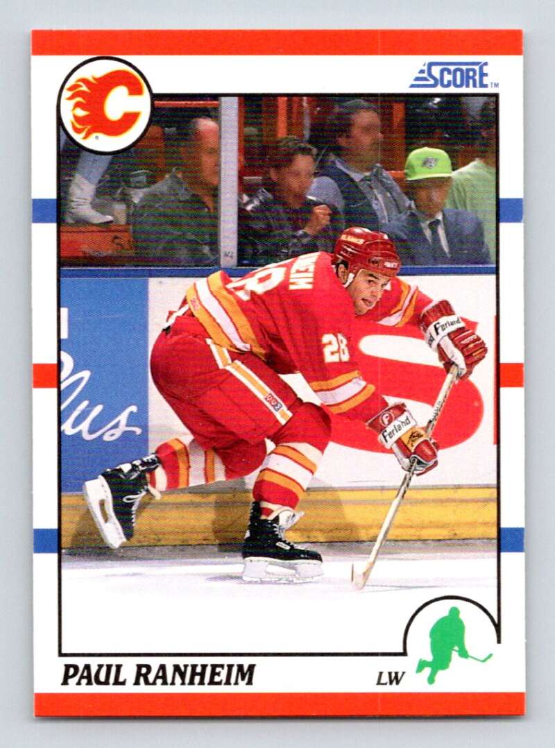 #248 Paul Ranheim - Calgary Flames - 1990-91 Score American Hockey