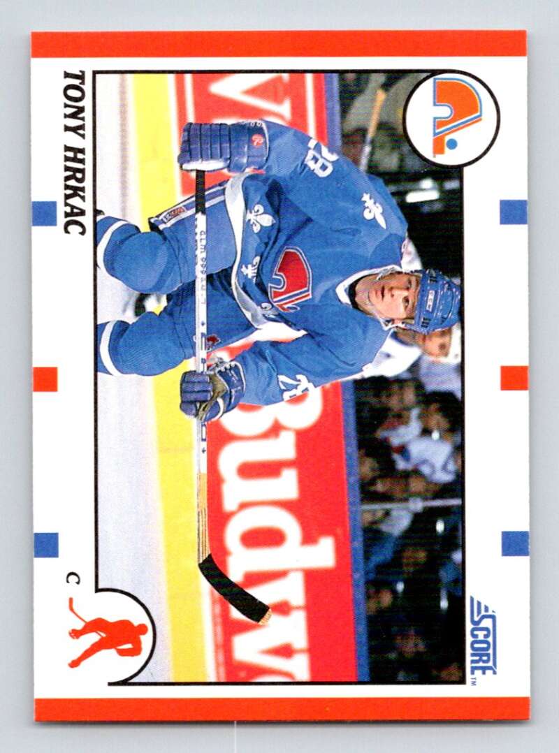 #256 Tony Hrkac - Quebec Nordiques - 1990-91 Score American Hockey