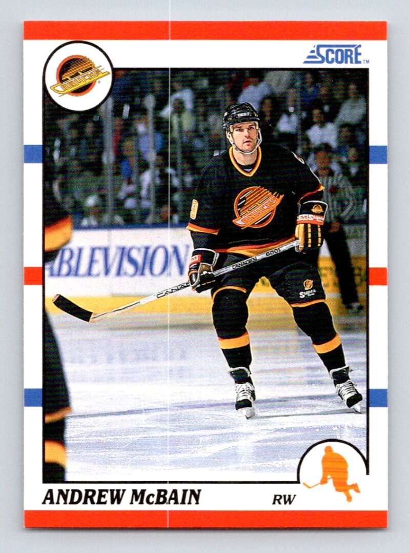 #257 Andrew McBain - Vancouver Canucks - 1990-91 Score American Hockey