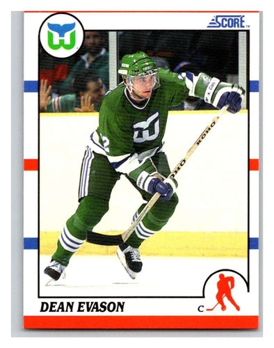 #259 Dean Evason - Hartford Whalers - 1990-91 Score American Hockey