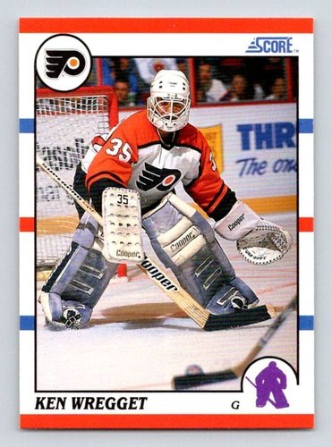 #263 Ken Wregget - Philadelphia Flyers - 1990-91 Score American Card