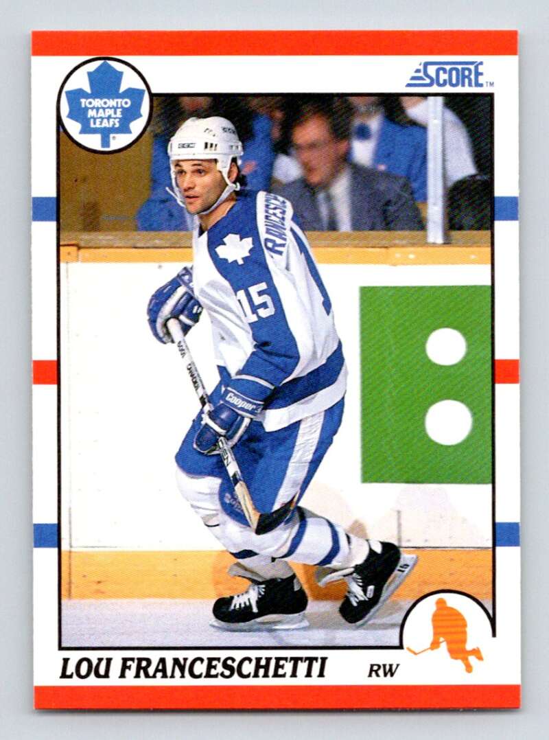 #266 Lou Franceschetti - Toronto Maple Leafs - 1990-91 Score American Hockey