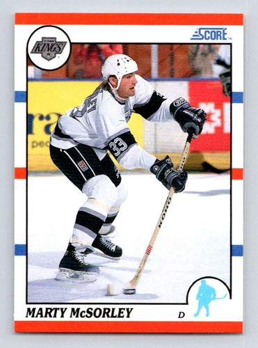 #271 Marty McSorley - Los Angeles Kings - 1990-91 Score American Hockey