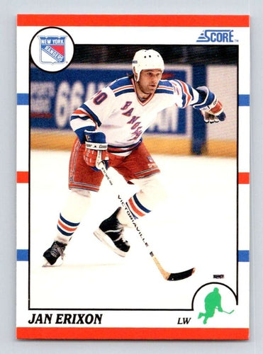#272 Jan Erixon - New York Rangers - 1990-91 Score American Hockey