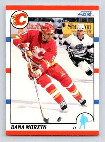 #274 Dana Murzyn - Calgary Flames - 1990-91 Score American Hockey