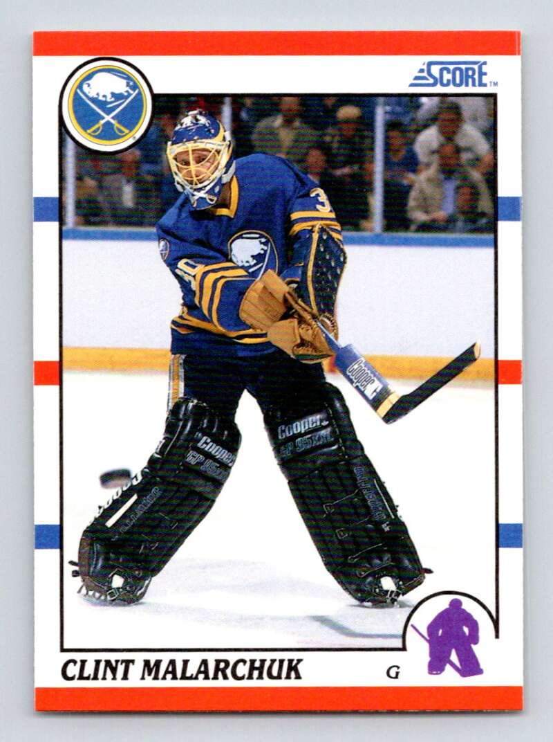 #289 Clint Malarchuk - Buffalo Sabres - 1990-91 Score American Hockey