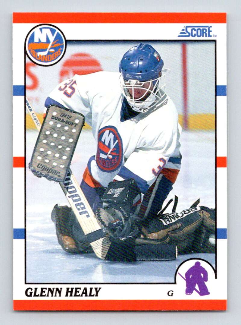 #294 Glenn Healy - New York Islanders - 1990-91 Score American Hockey