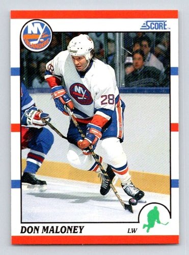 #303 Don Maloney - New York Islanders - 1990-91 Score American Hockey