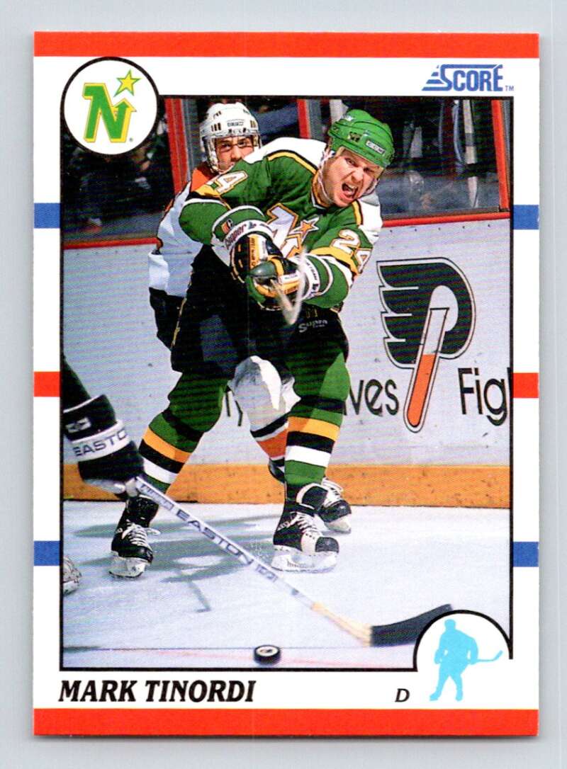 #304 Mark Tinordi - Minnesota North Stars - 1990-91 Score American Hockey
