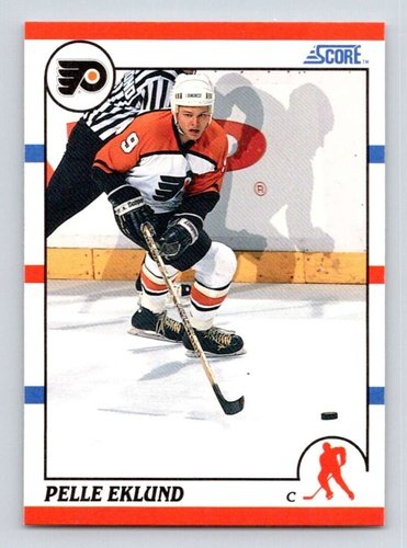 #308 Pelle Eklund - Philadelphia Flyers - 1990-91 Score American Hockey