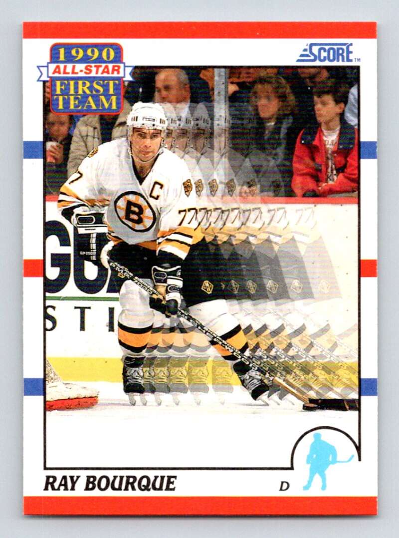 #313 Ray Bourque - Boston Bruins - 1990-91 Score American Hockey