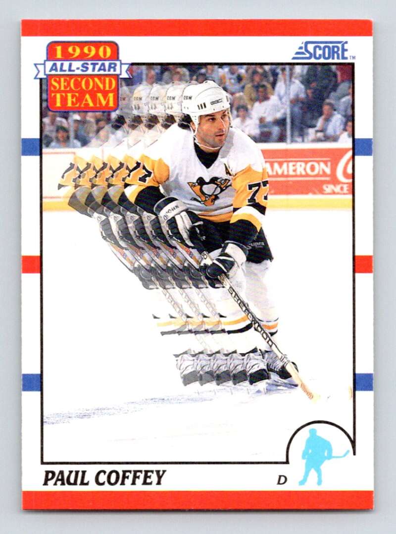#319 Paul Coffey - Pittsburgh Penguins - 1990-91 Score American Hockey