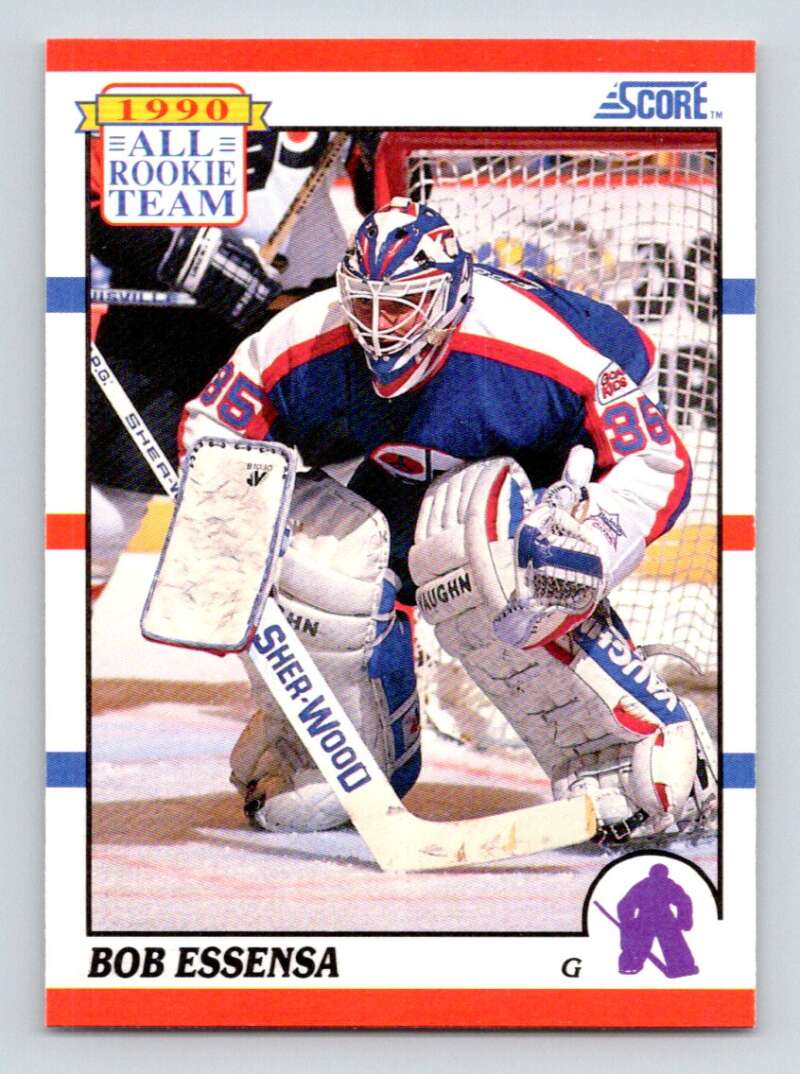 #324 Bob Essensa - Winnipeg Jets - 1990-91 Score American Hockey