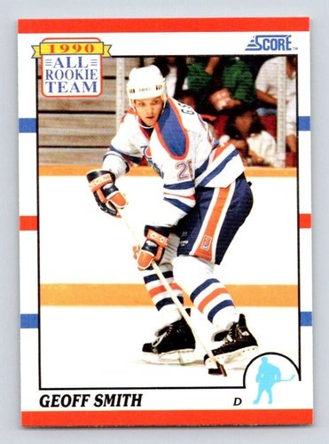 #326 Geoff Smith - Edmonton Oilers - 1990-91 Score American Hockey