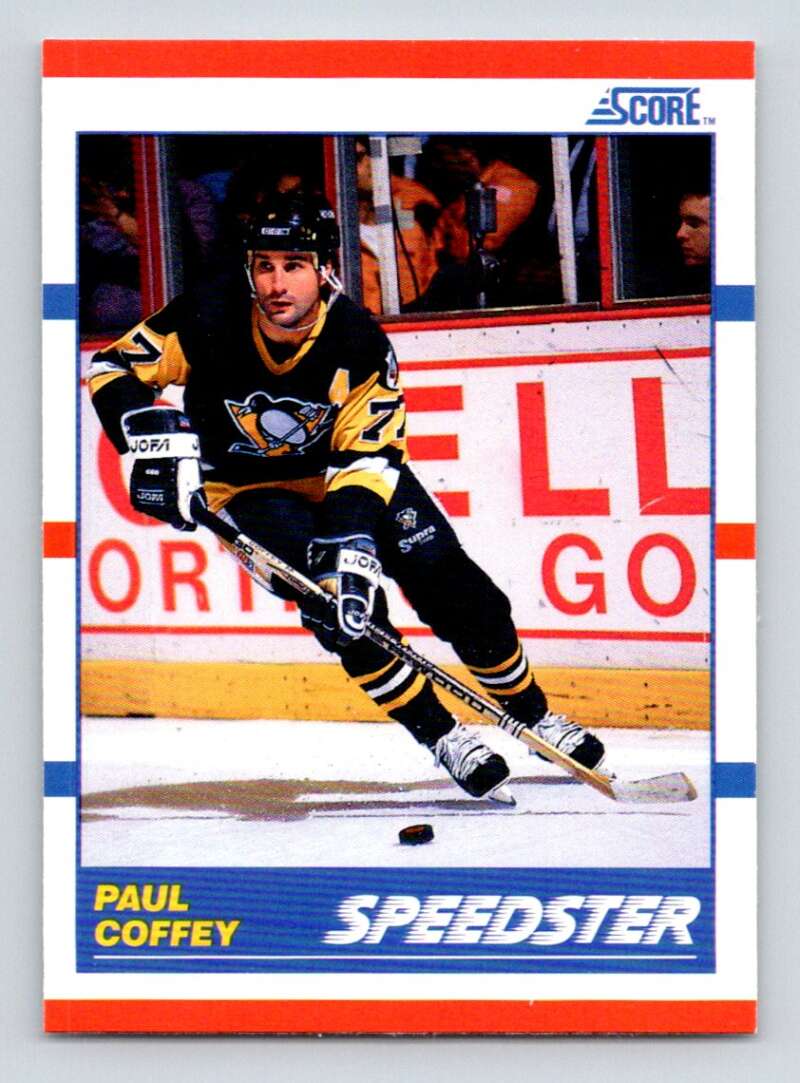 #332 Paul Coffey - Pittsburgh Penguins SP - 1990-91 Score American Card