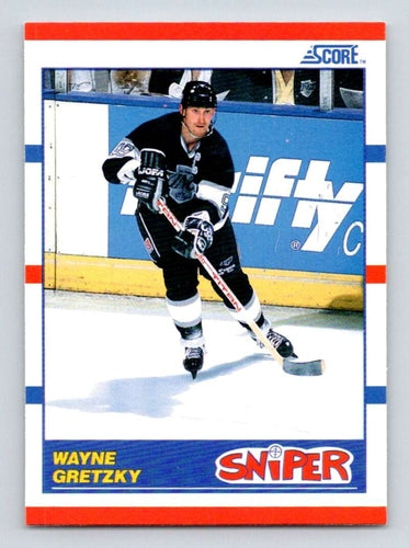 #336 Wayne Gretzky - Los Angeles Kings - 1990-91 Score American Hockey