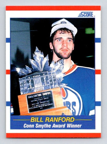 #358 Bill Ranford - Edmonton Oilers - 1990-91 Score American Hockey