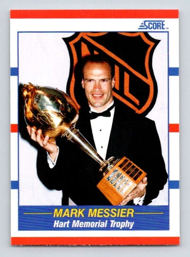 #360 Mark Messier - Edmonton Oilers - 1990-91 Score American Hockey