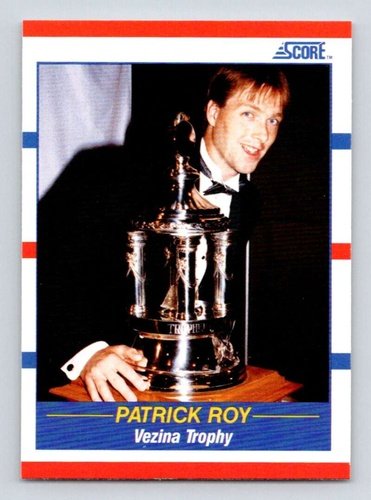 #364 Patrick Roy - Montreal Canadiens - 1990-91 Score American Hockey