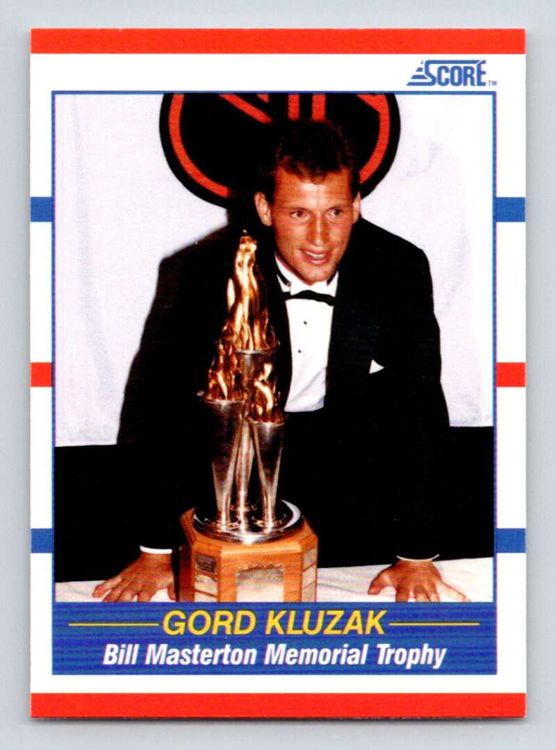 #367 Gord Kluzak TR - Boston Bruins - 1990-91 Score American Card