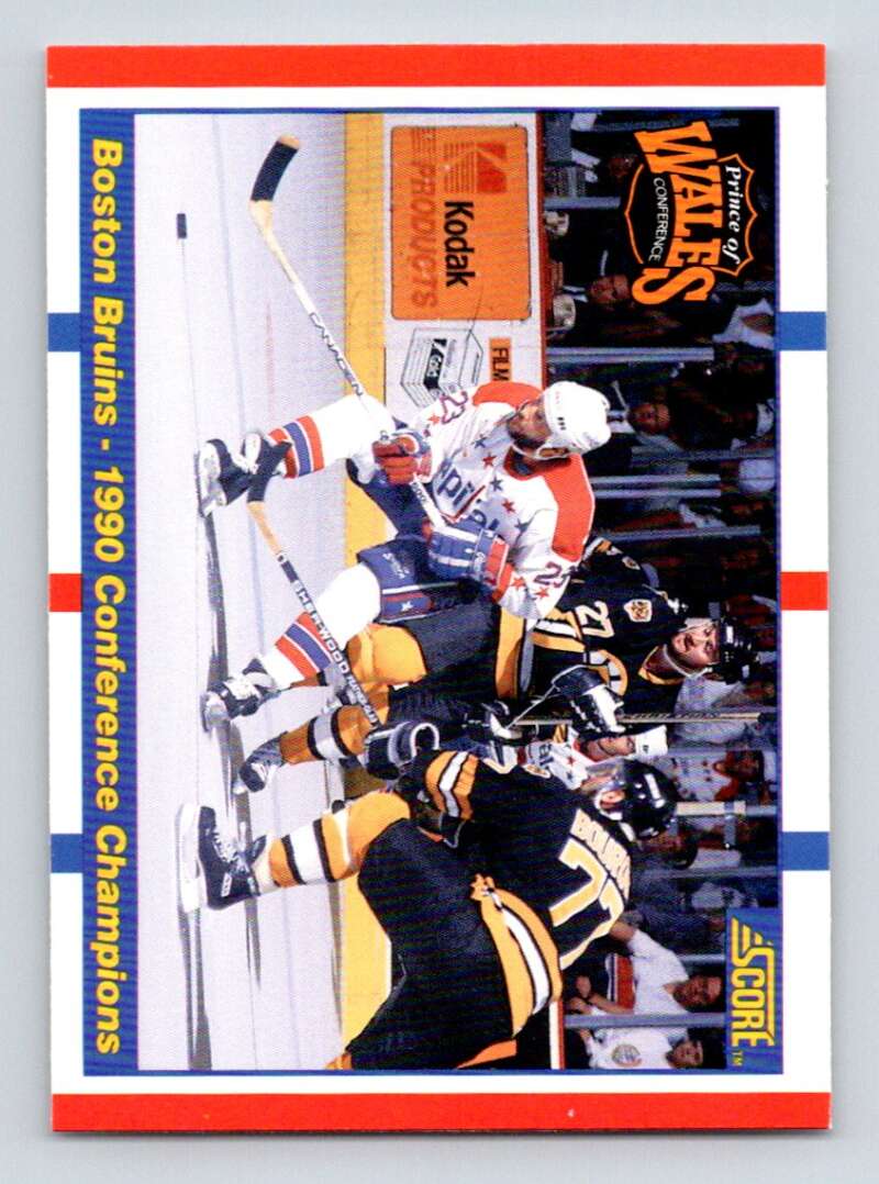 #368 Boston Bruins/Washington Capitals - 1990-91 Score American Hockey