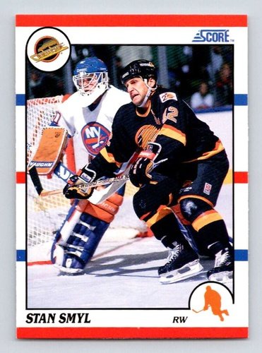 #374 Stan Smyl - Vancouver Canucks - 1990-91 Score American Hockey