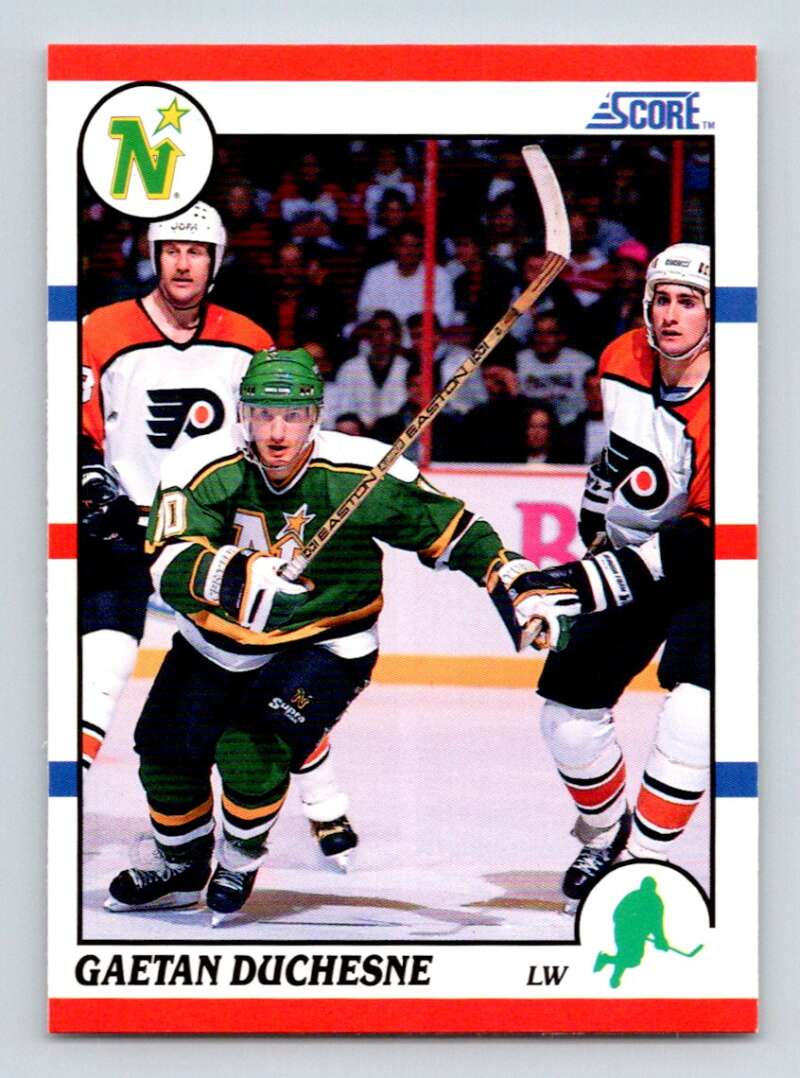 #375 Gaetan Duchesne - Minnesota North Stars - 1990-91 Score American Hockey