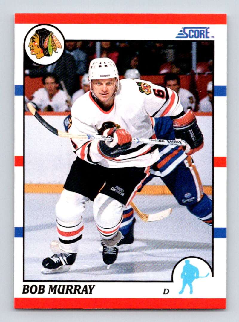 #376 Bob Murray - Chicago Blackhawks - 1990-91 Score American Hockey